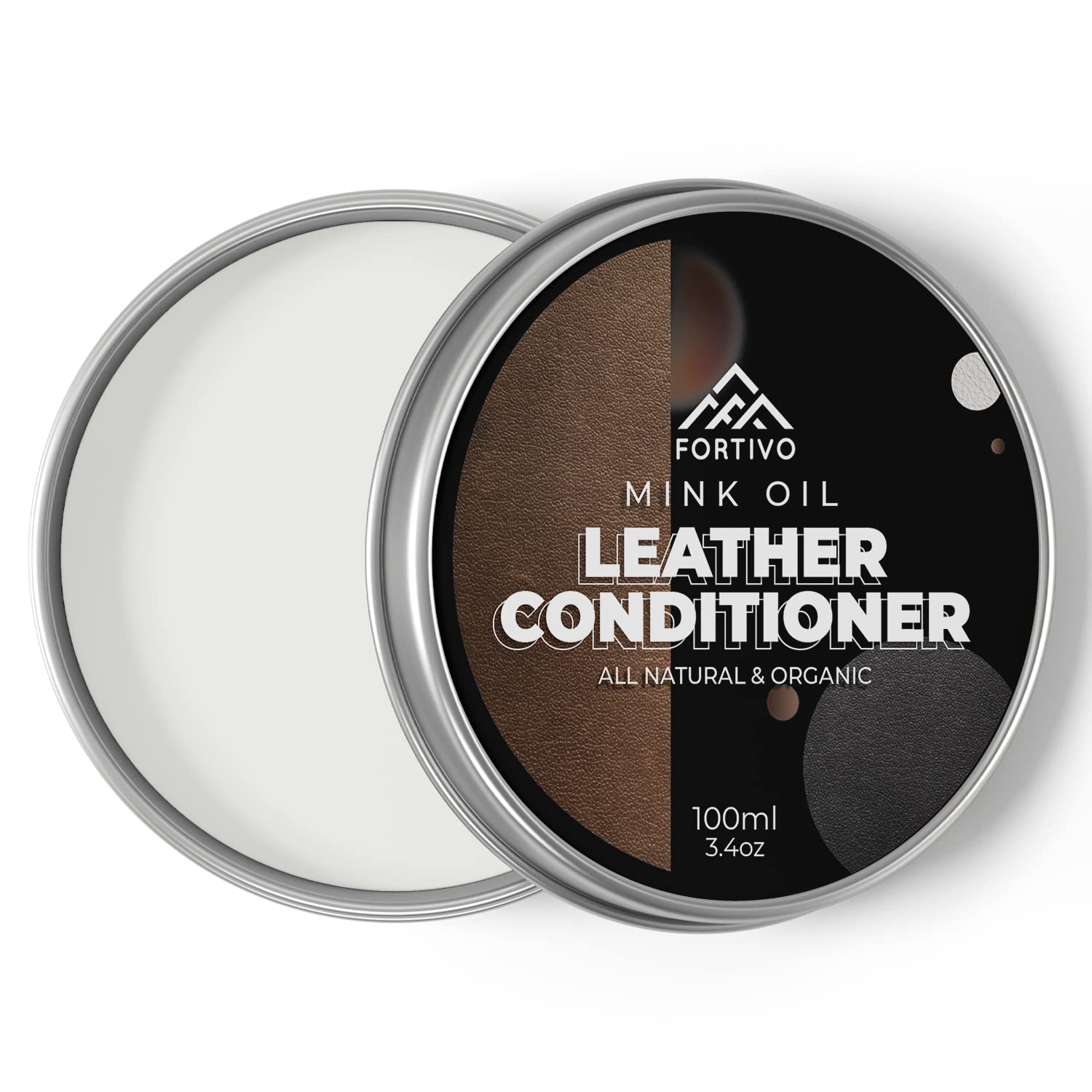 Amazon.com: FORTIVO Leather Mink Oil, Color Restorer, Scratch